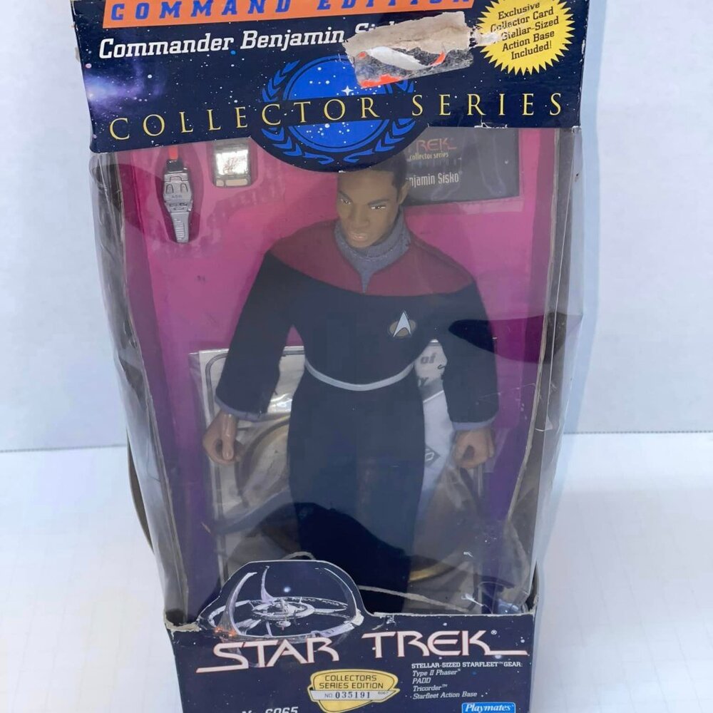1994 Star Trek Collector Series Commander Benjamin Sisko Playmates Toys - NEW